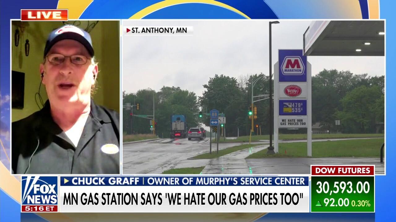 Gas station owner sparks conversation with sign: 'We hate our gas prices too'