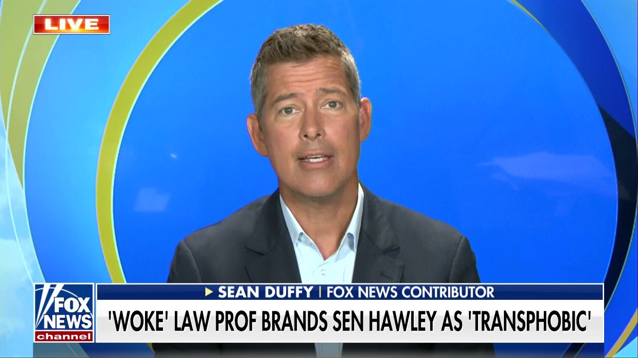 Sean Duffy rips 'woke' law professor's standoff with Sen. Hawley: 'You can't have it both ways'