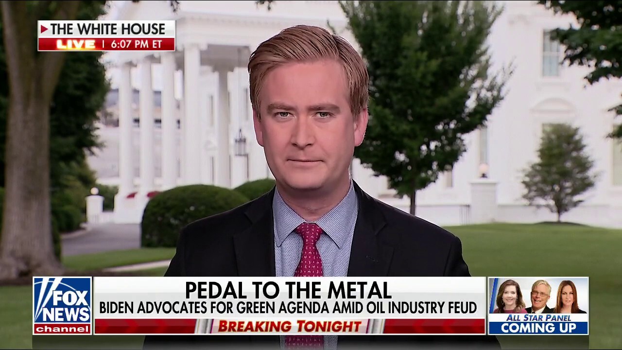 Peter Doocy: The president thinks he's doing everything he can to lower gas prices without betraying progressives