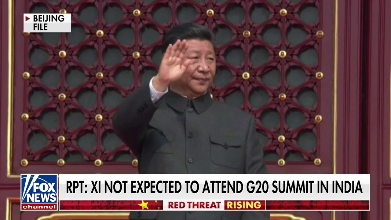 China announces Xi will not attend G20 Summit in India 