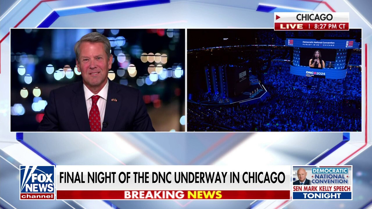 When the DNC ‘sugar high’ subsides, people will take a closer look at reality: Gov. Brian Kemp