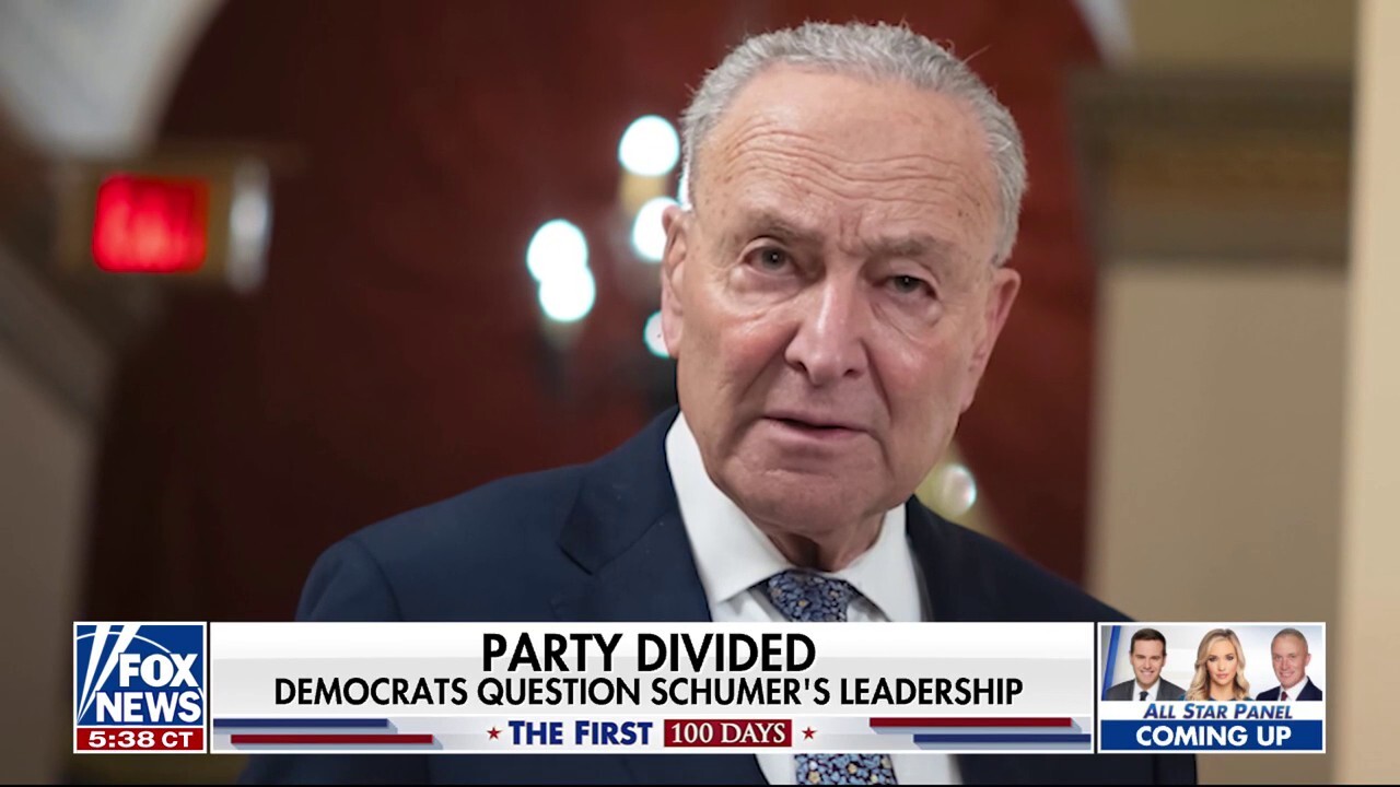 Schumer faces criticism from fellow Democrats after supporting a GOP bill to fund the government