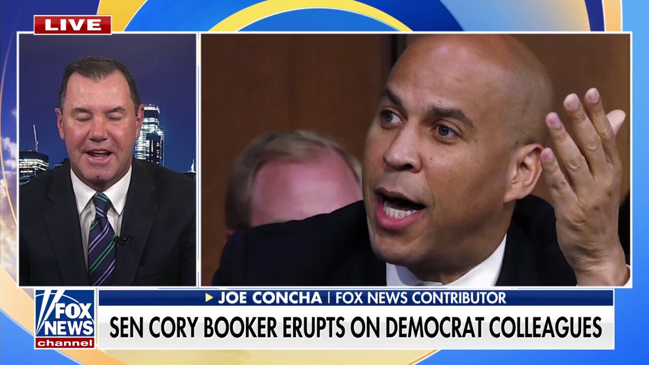 Sen. Cory Booker rips Democrats for being 'complicit' to President Donald Trump