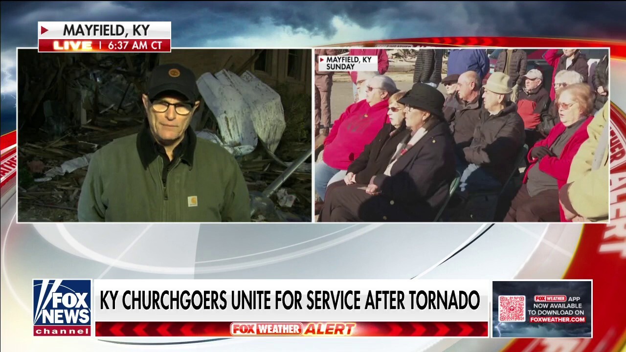Kentucky minister says churchgoers uniting to help each other after tornado devastation