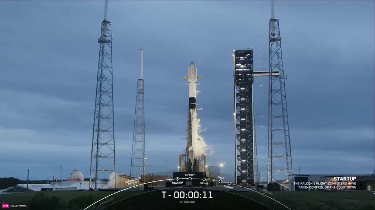 SpaceX lands a Falcon 9 rocket on a drone ship off the coast of the Bahamas