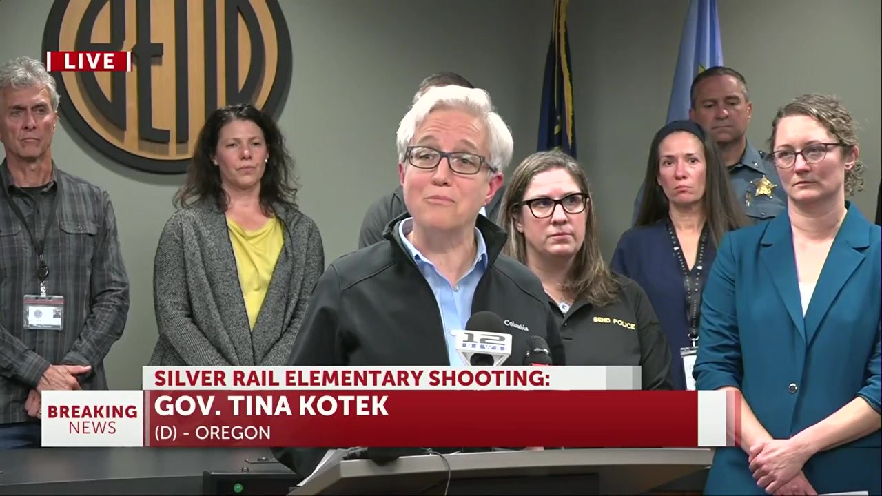 Oregon governor responds to Silver Rail Elementary School tragedy