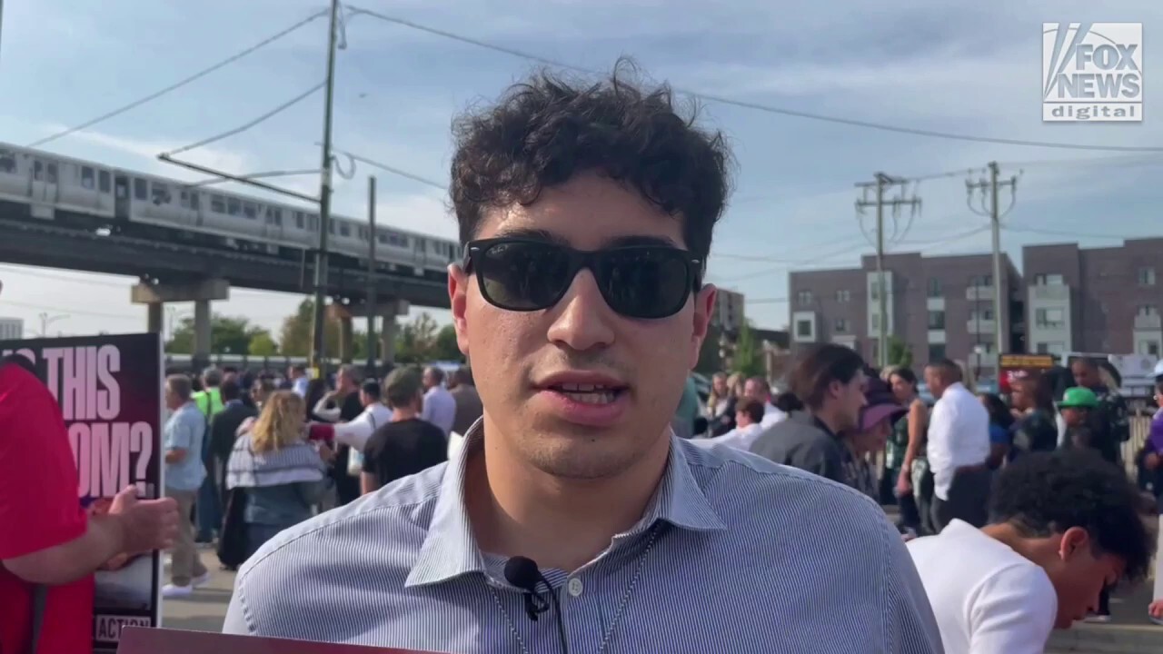 Fox News Digital speaks with protesters outside the Democratic National Convention