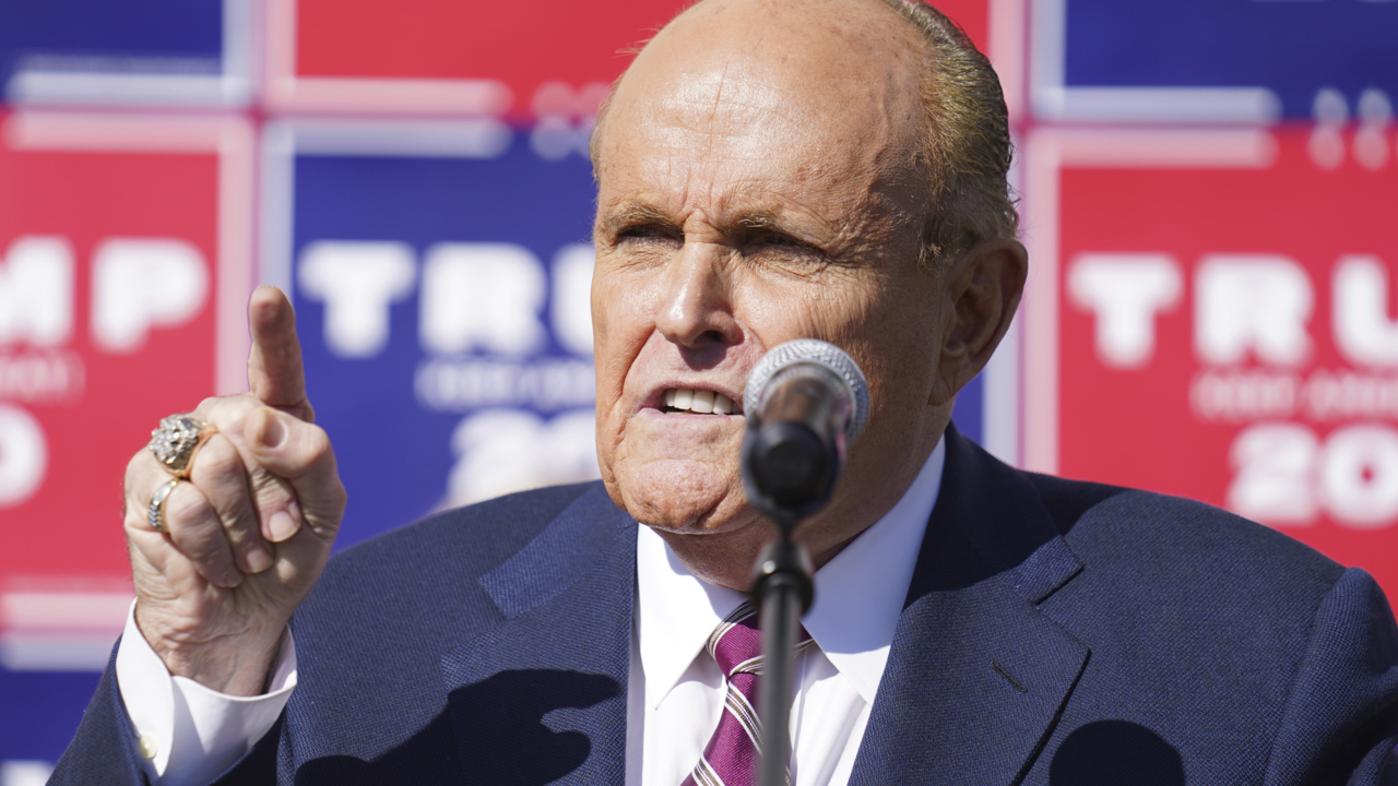 The media does not have 'a legal right' to call 2020 election: Giuliani
