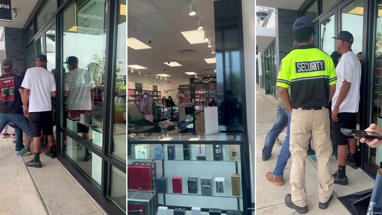 Shoppers outside Tennessee store trap alleged burglars inside