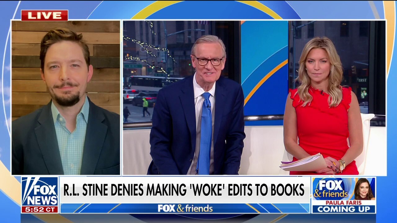 R.L. Stine denies making 'woke' edits to 'Goosebumps' books