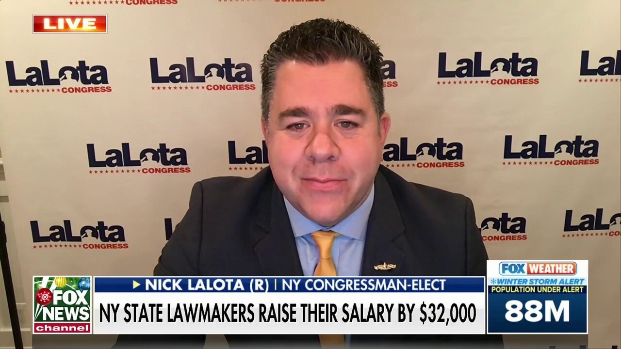 NY lawmakers' salary raise is the 'wrong thing to do at the wrong time: Congressman-elect Nick LaLota