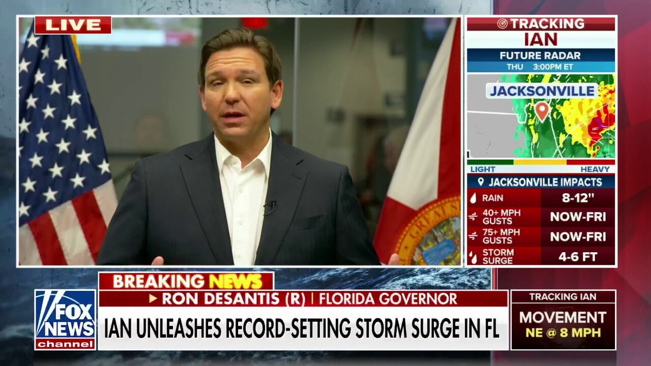 Gov. DeSantis details 'monumental effort' to help Florida recover following Hurricane Ian