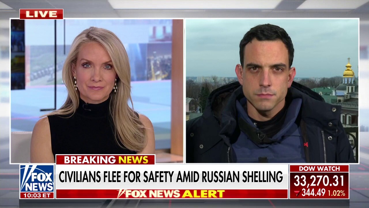 Ukrainian civilians speak to Fox News as they flee for safety amid Russian attacks