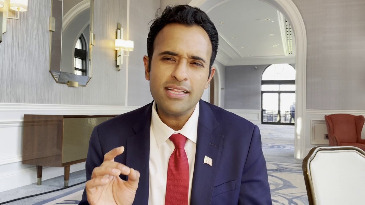 Republican presidential candidate and multi-millionaire Vivek Ramaswamy says that small-dollar, grassroots donations are what's going to help his campaign 'go the distance'
