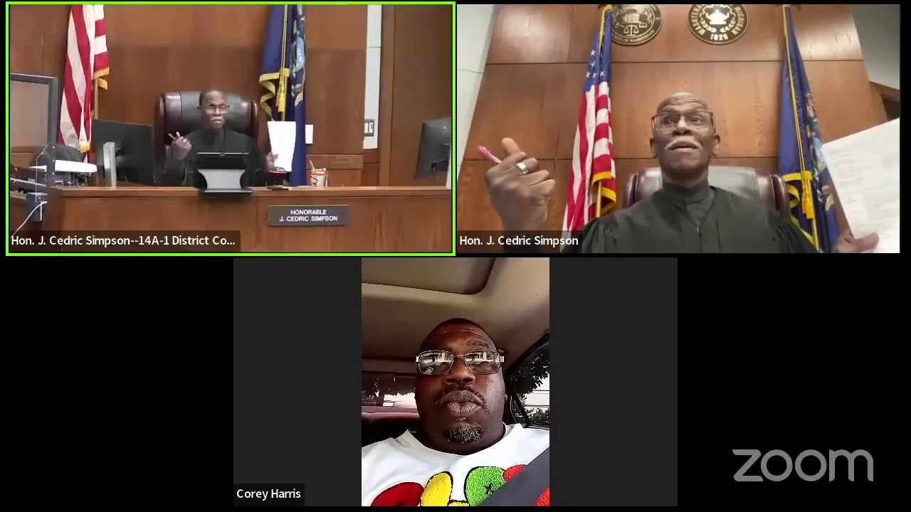 Съдия от Мичиган се удиви как човек се явява на виртуално изслушване за шофиране с отнета шофьорска книжка