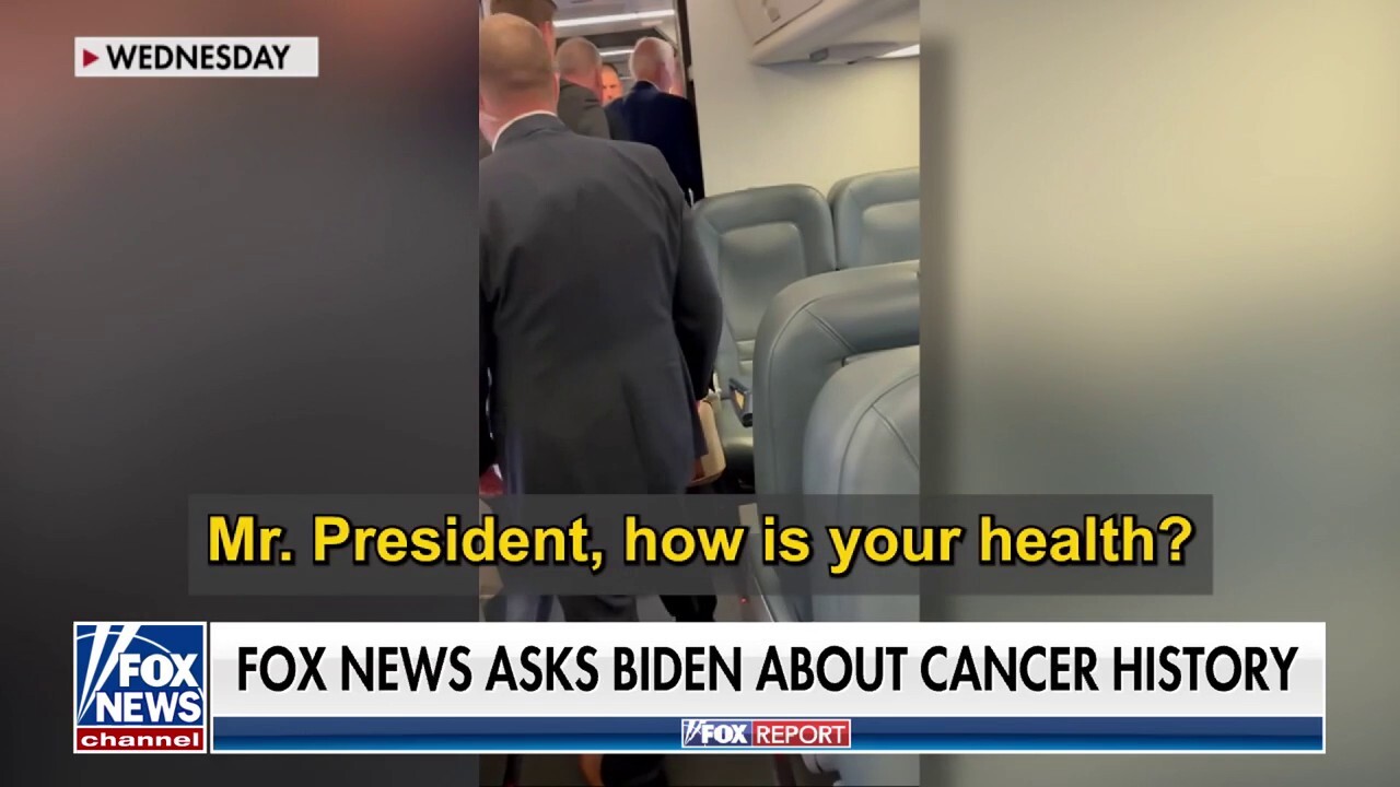 Biden says his health is 'good' following cancer diagnosis