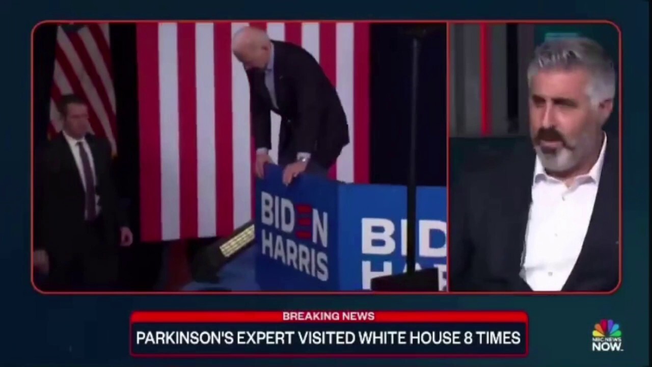 Doctor tells NBC News that Biden displays symptoms of Parkinson's: 'Could've diagnosed him from across the Mall'
