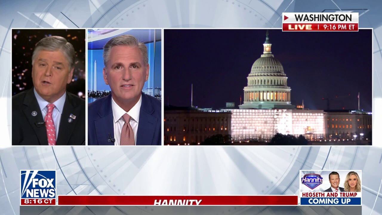 Republicans are working on getting the country back to America First policies: Kevin McCarthy