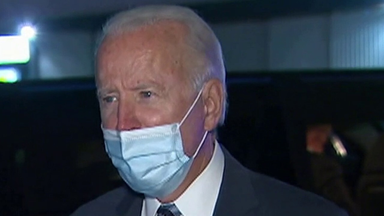 Biden: There shouldn’t be a second debate if Trump still has coronavirus 