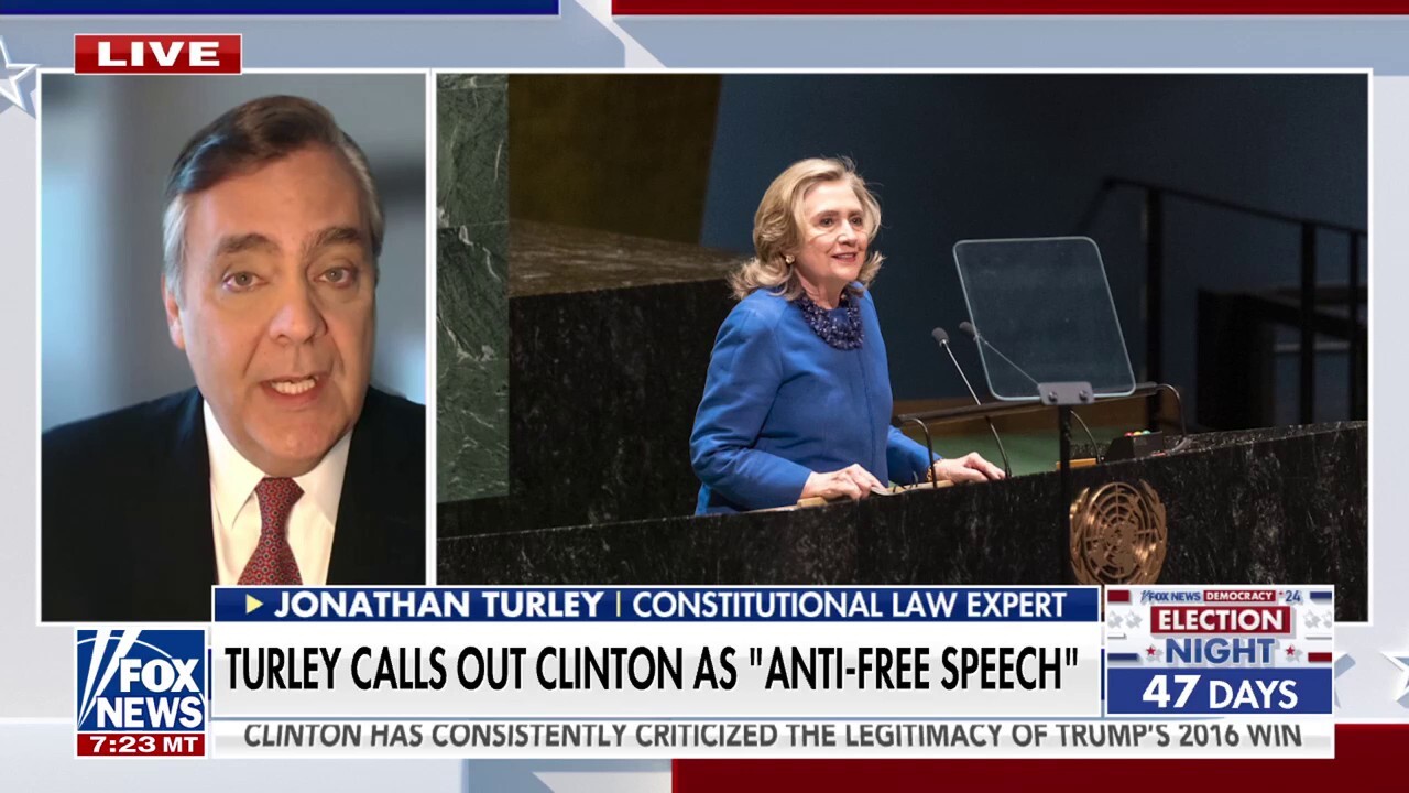 Hillary Clinton suggests arrest of Americans who share disinformation: 'Chilling'