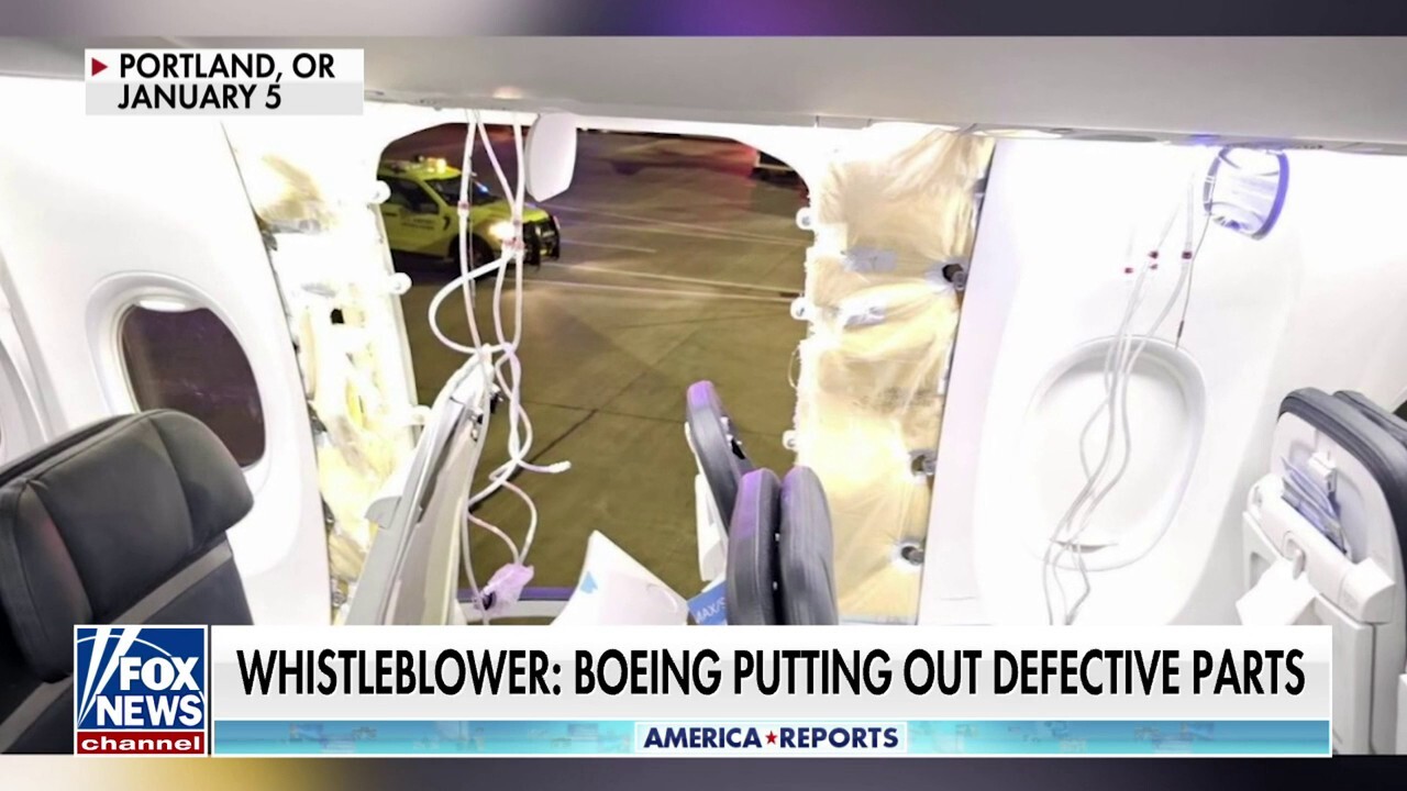 Boeing whistleblower says the company puts out defective parts