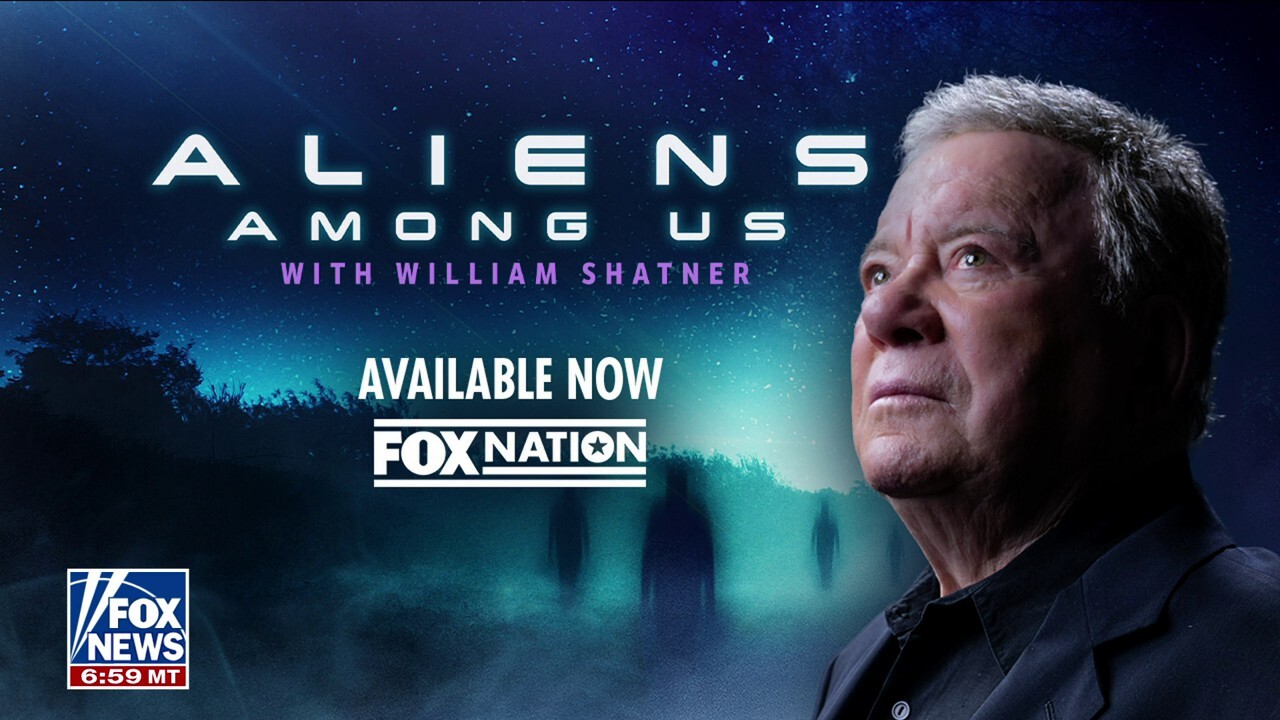 'Star Trek' actor William Shatner answers the question 'are we alone?' after an alleged UFO sighting reignited curiosity about life beyond Earth and previews Fox Nation's 'Aliens Among Us.'