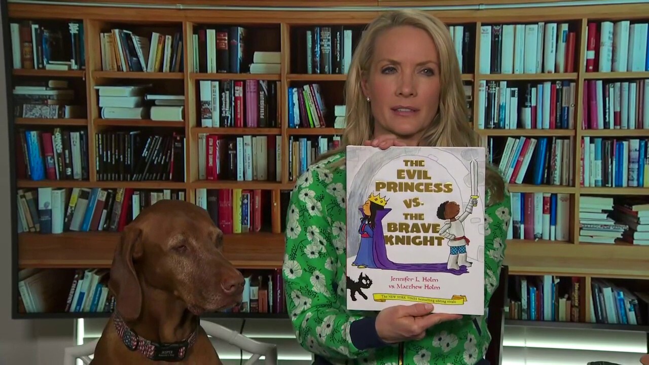 Dana reads 'Fancy Nancy' and 'The Evil Princess vs. the Brave Knight'