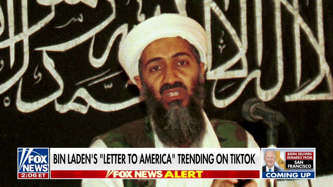 Osama Bin Laden's 'Letter to America' resurfaces on TikTok