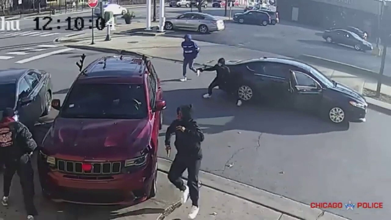 Chicago police release footage of retired firefighter's murder