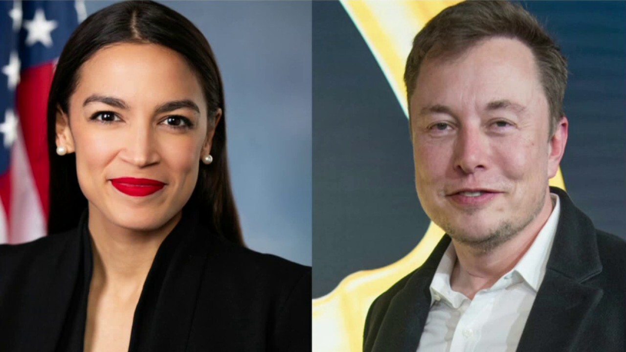 'The Five': AOC in Twitter feud with Elon Musk