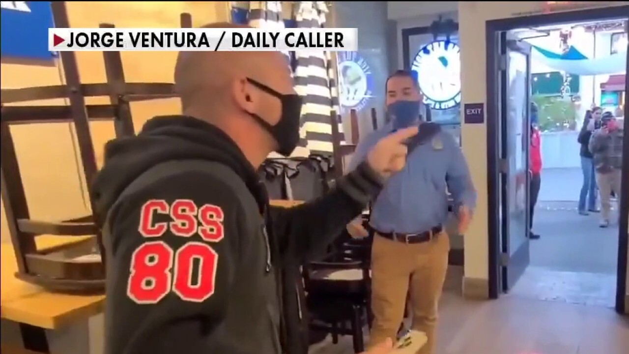 A viral video by the Daily Caller showed the owner of a Nick the Greek franchise in Ventura pleading to public health officials.