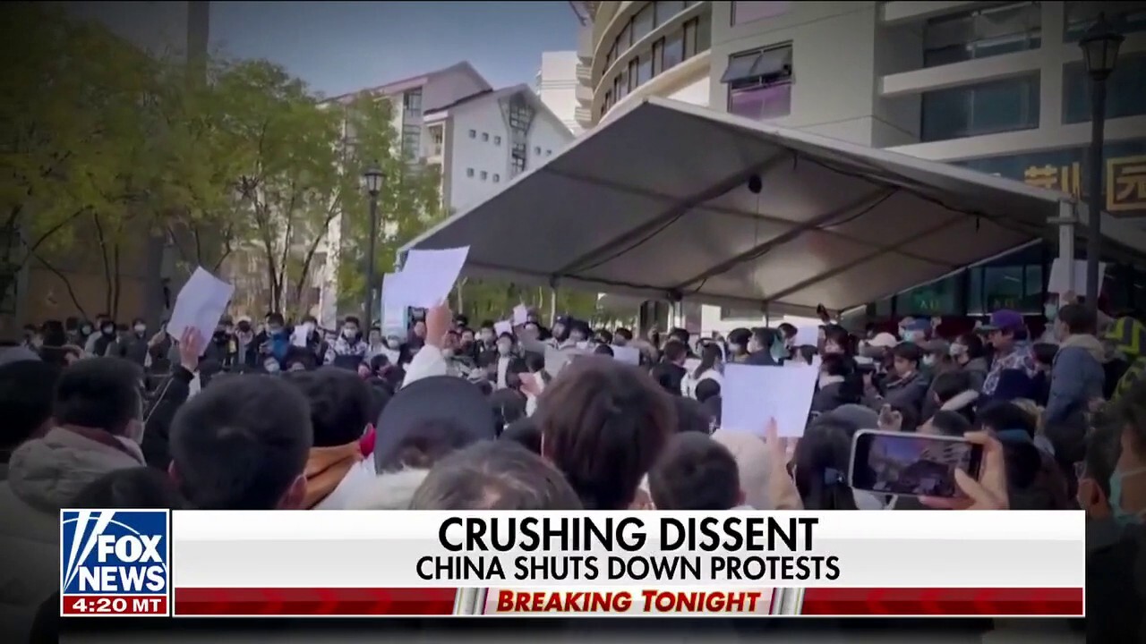 China cracks down on COVID lockdown protests