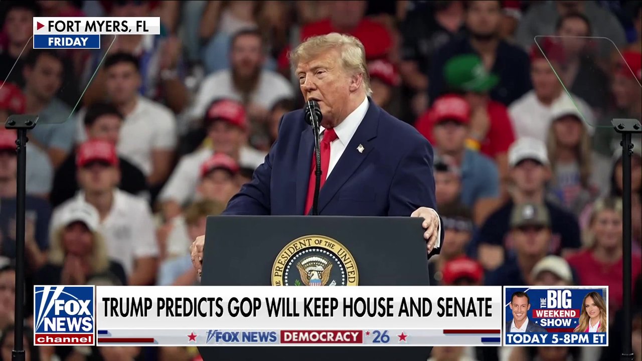 Trump rallies Republicans in Georgia ahead of midterms