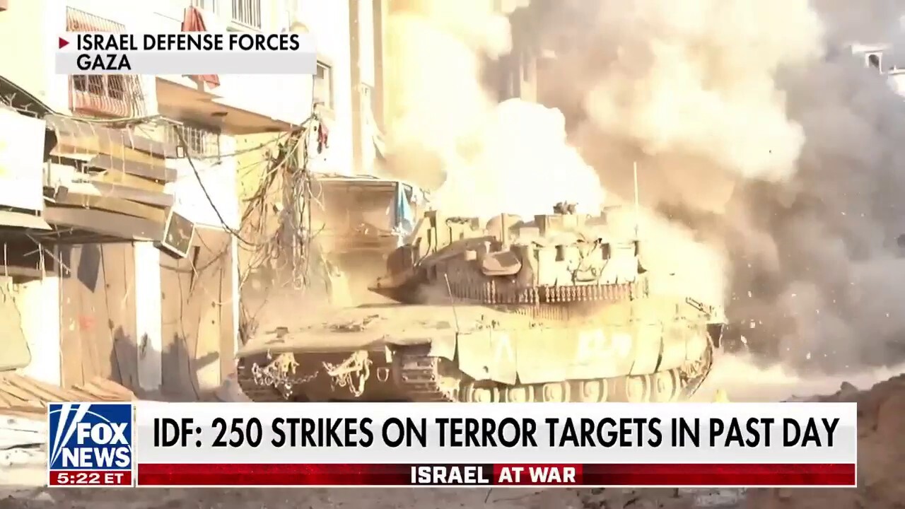 Israeli military issues 250 strikes on terror targets