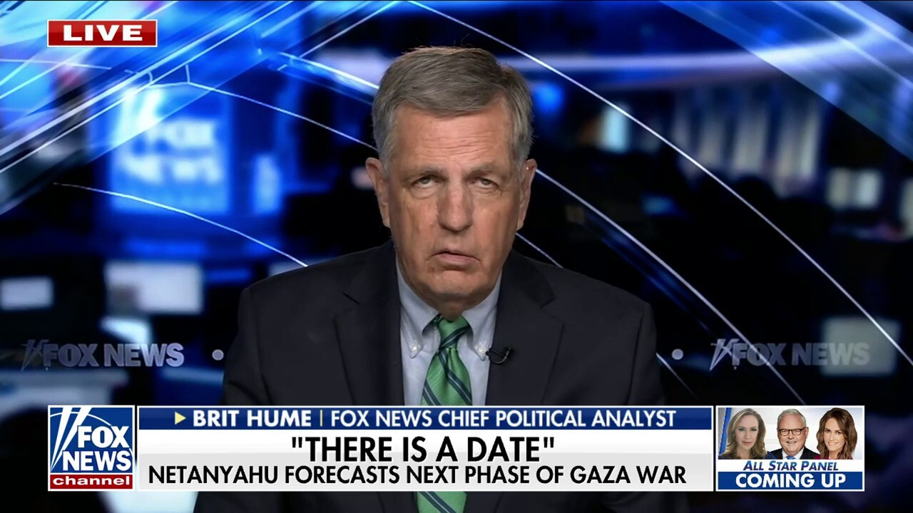 The best outcome is for Israel to 'finish the job': Brit Hume