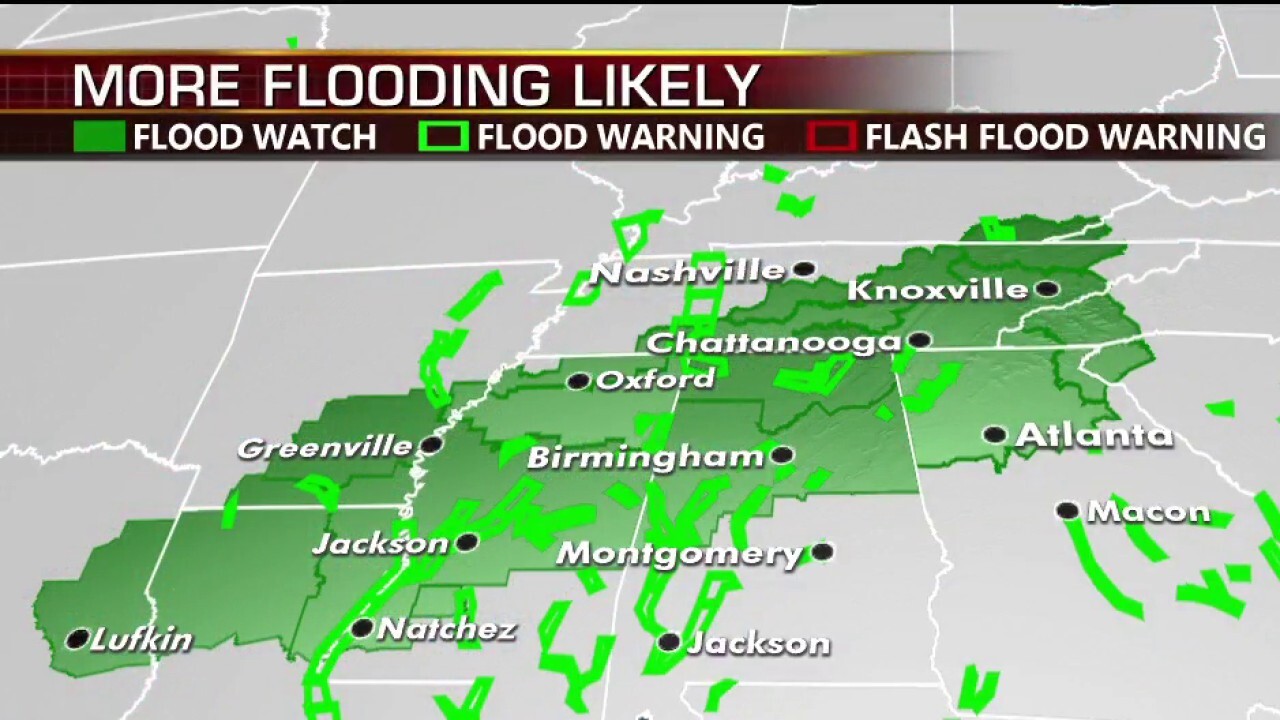 National forecast for Monday, February 10: Strong storm brings flood watches, warnings