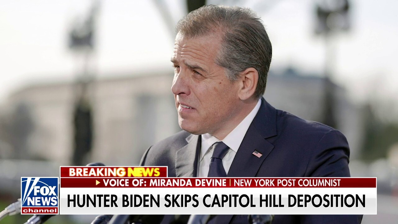 Hunter Biden has pulled a PR stunt for sympathy: Miranda Devine