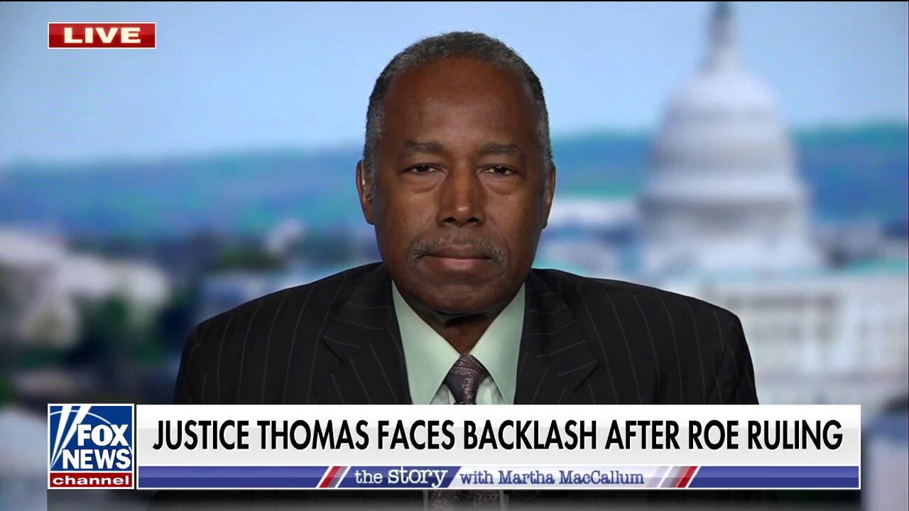 Dr. Ben Carson on liberal backlash against Justice Thomas: 'He is Black and supposed to think a certain way'