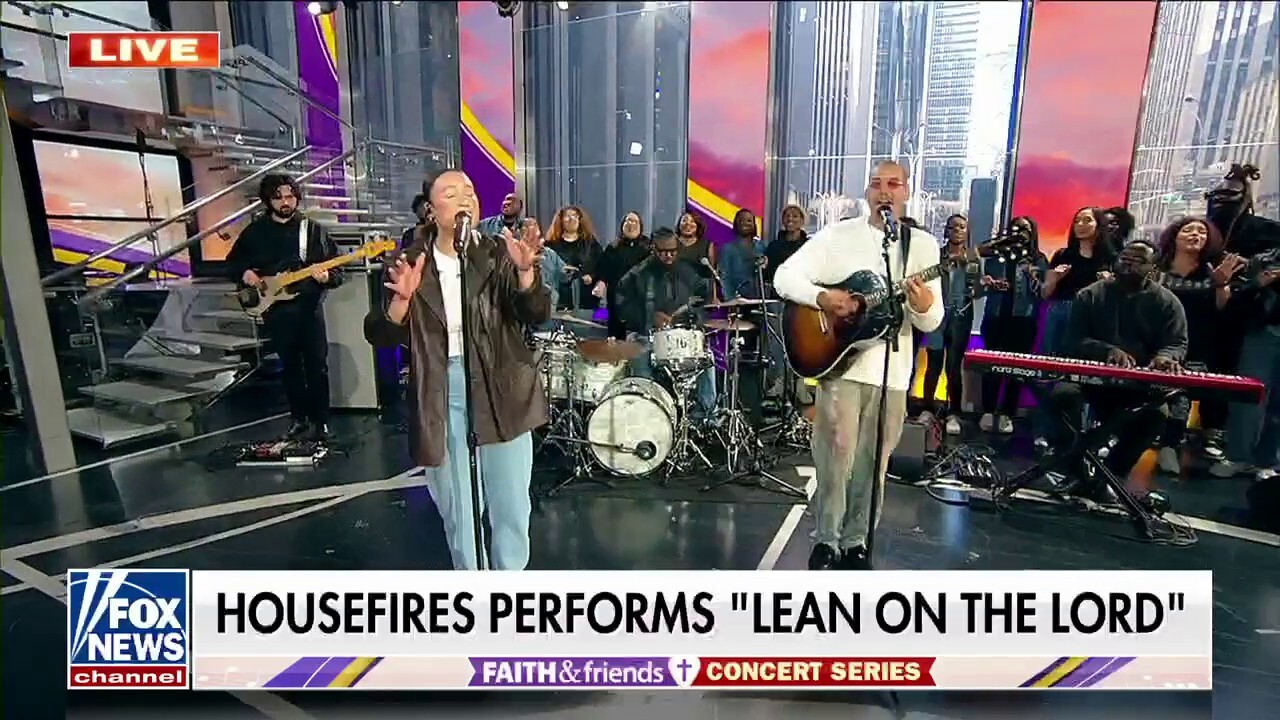 Housefires performs 'Lean on the Lord' live on 'Fox & Friends Weekend'