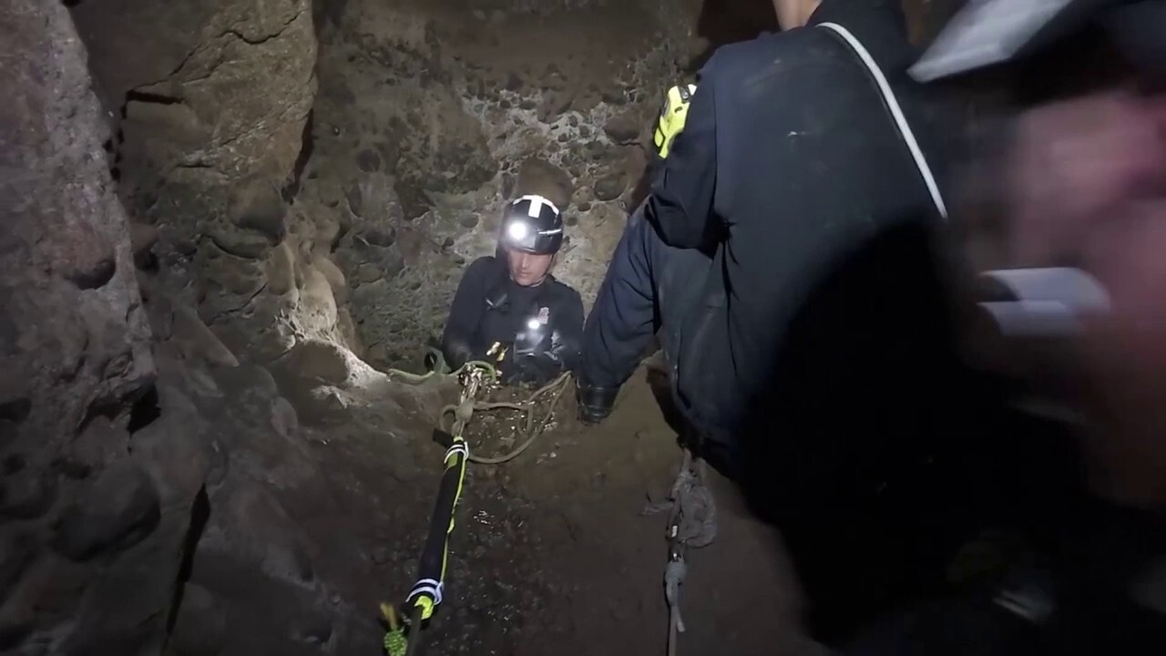 California emergency crews rescue 16-year-old from 50-foot-deep mineshaft