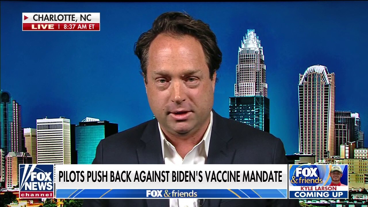 Pilot calls Biden's vaccine mandate 'medical tyranny' amid pilot shortage
