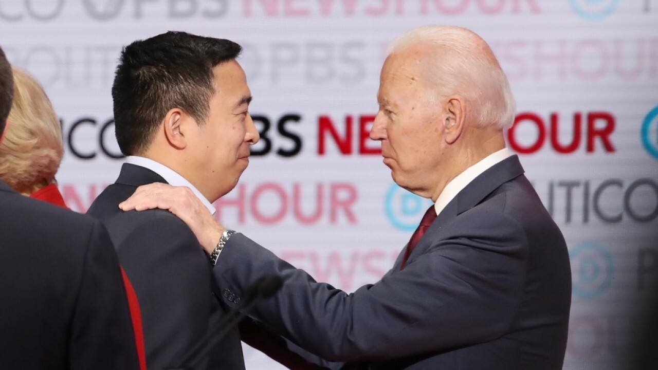Andrew Yang doubts Biden's chances in Trump rematch: 'Wrong candidate for 2024'