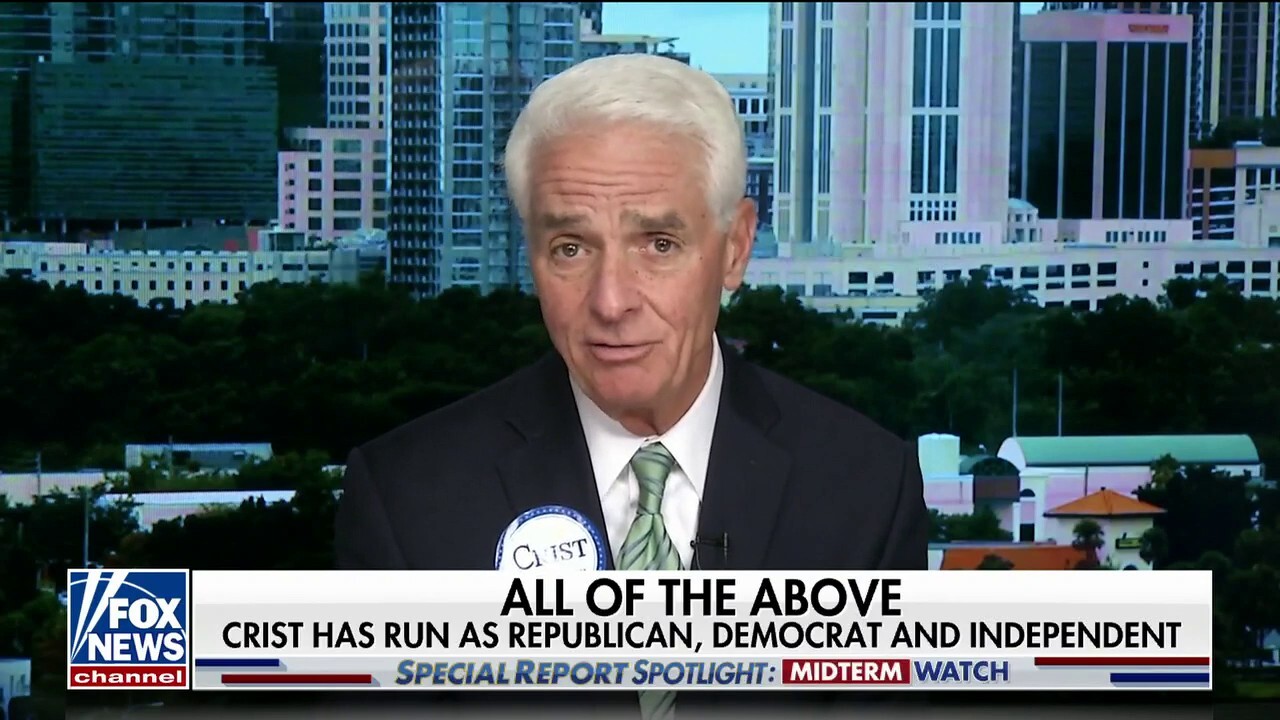 Charlie Crist on the Florida governor race: 'I feel good about things' 