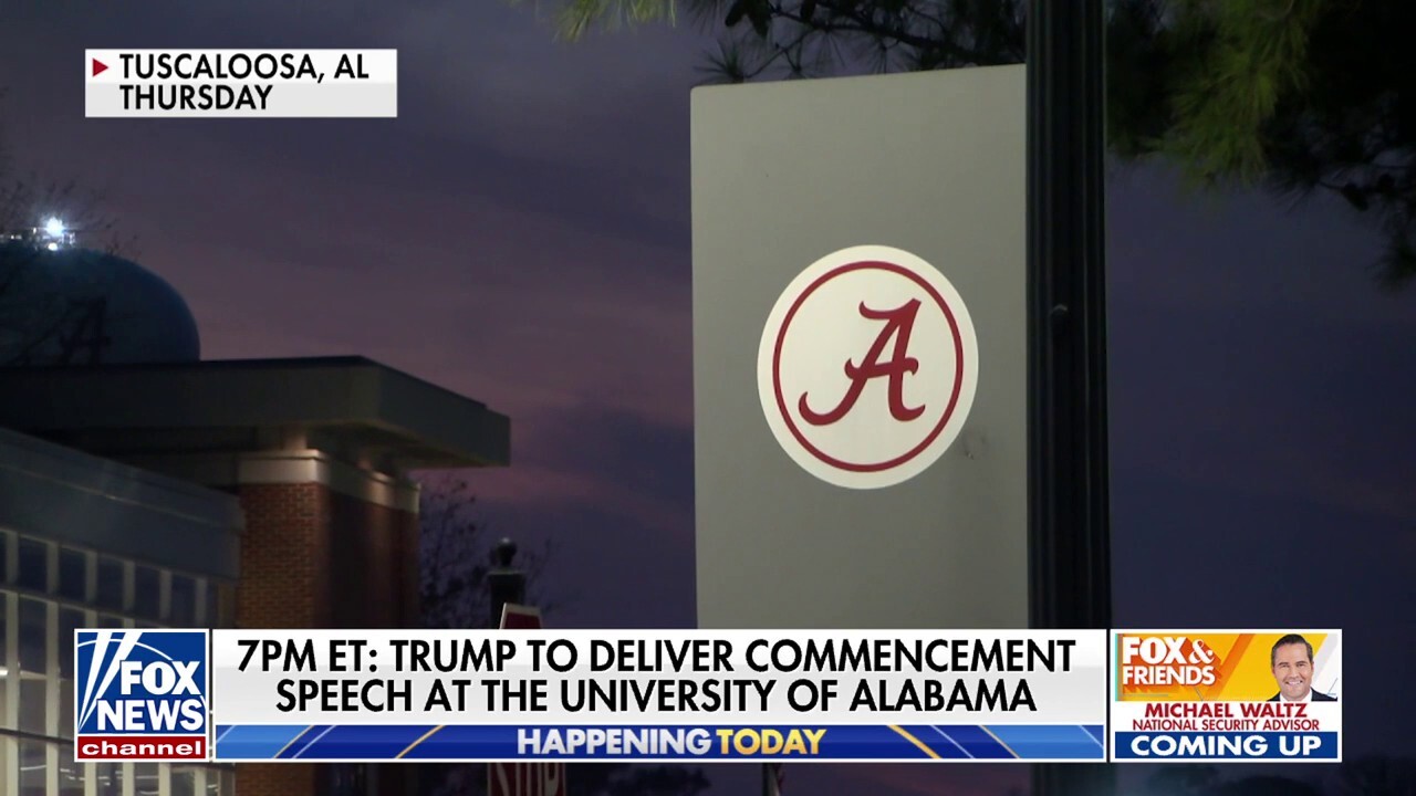 Trump to deliver University of Alabama commencement speech 