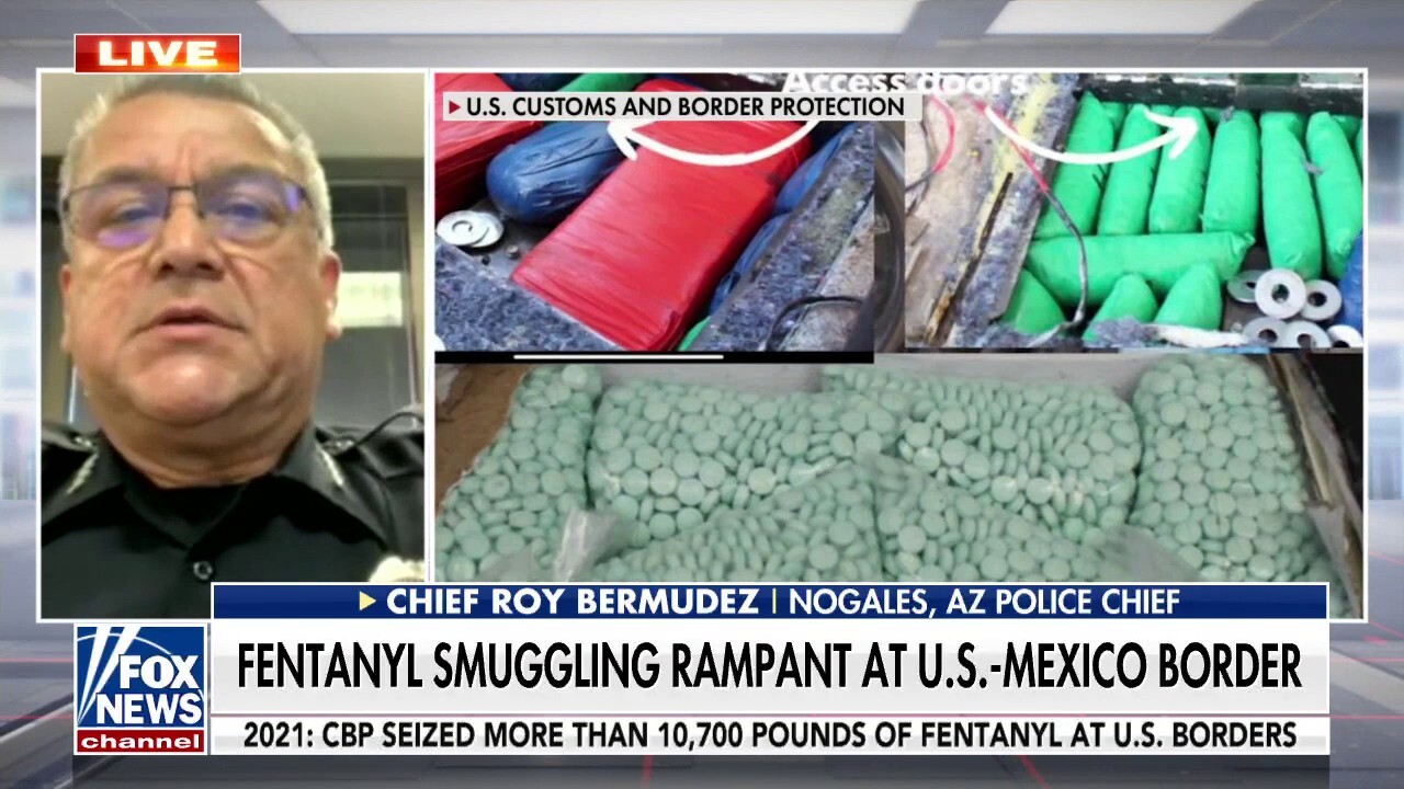 Arizona police chief says fentanyl 'pandemic' gripping his community: 'Never thought I'd see this day'