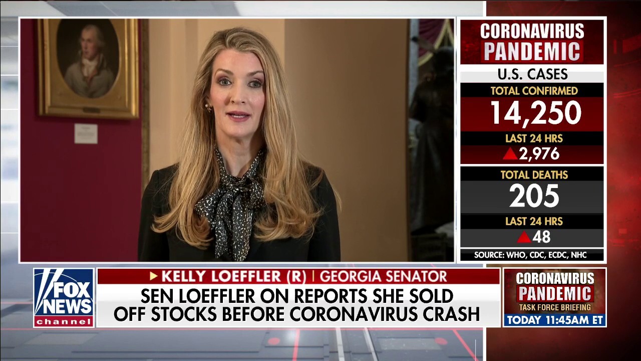 Sen. Kelly Loeffler denies allegations of insider trading