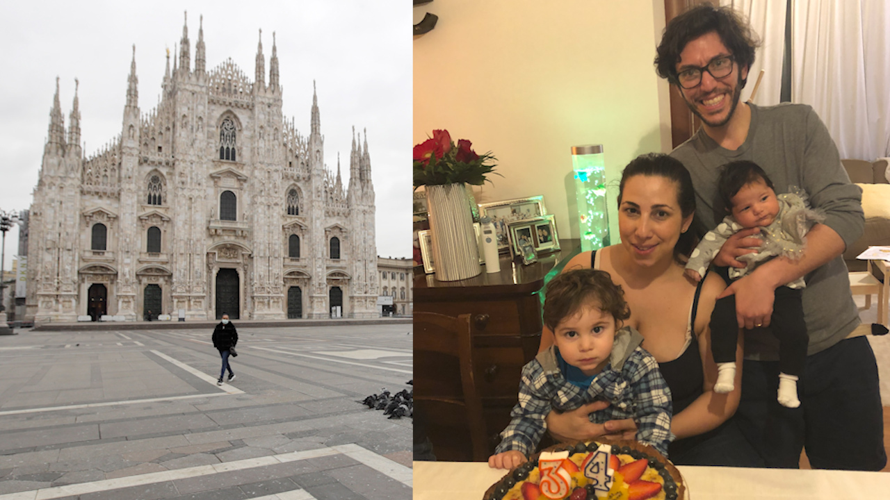 Exclusive: Italian family offers glimpse of what quarantined life in a locked-down country is like