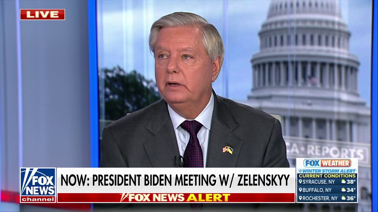 Lindsey Graham: US should be 'completely all in" with Ukraine and Zelenskyy 'without equivocation'