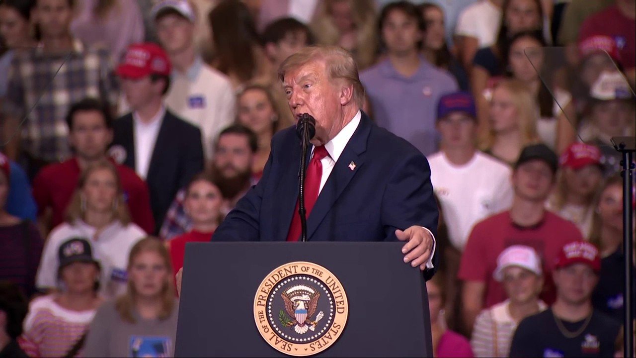 Trump says 'half' of actions he took as president were never discussed on campaign trail