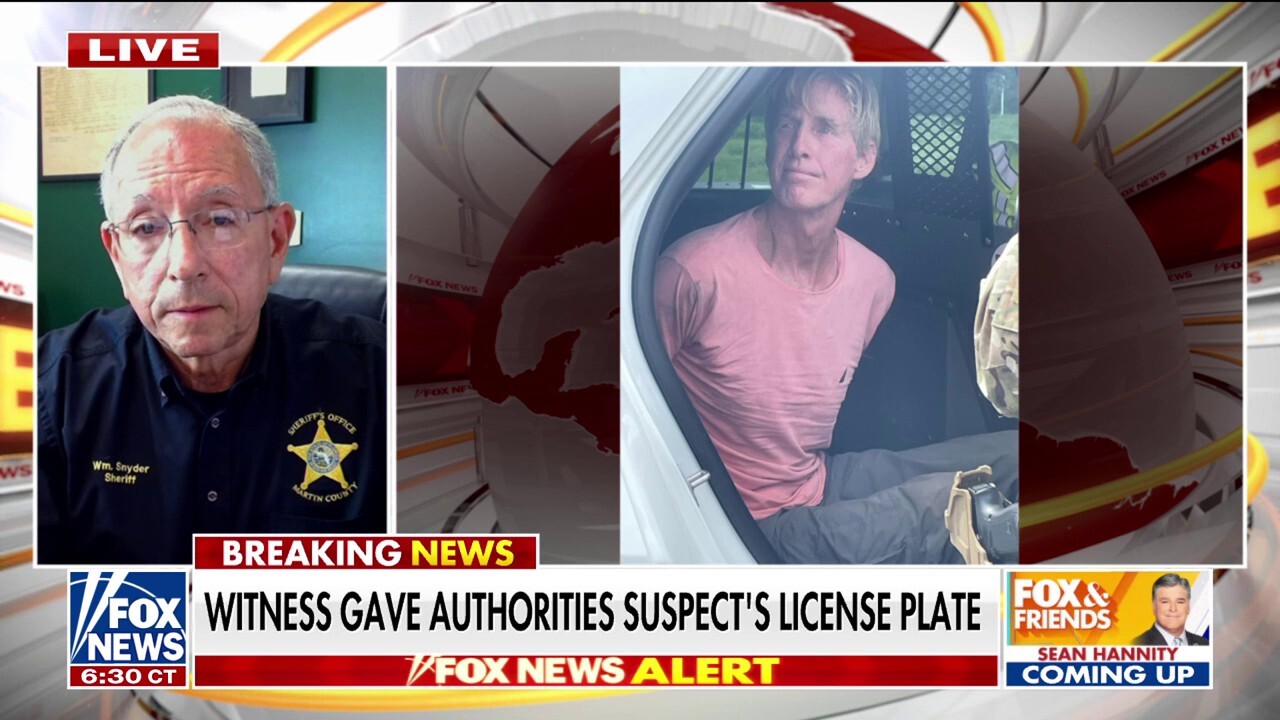 Florida sheriff describes 'complex scene' during arrest of would-be Trump shooter